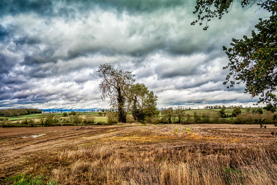 Cloud Cover Over Leicestershire Photograph