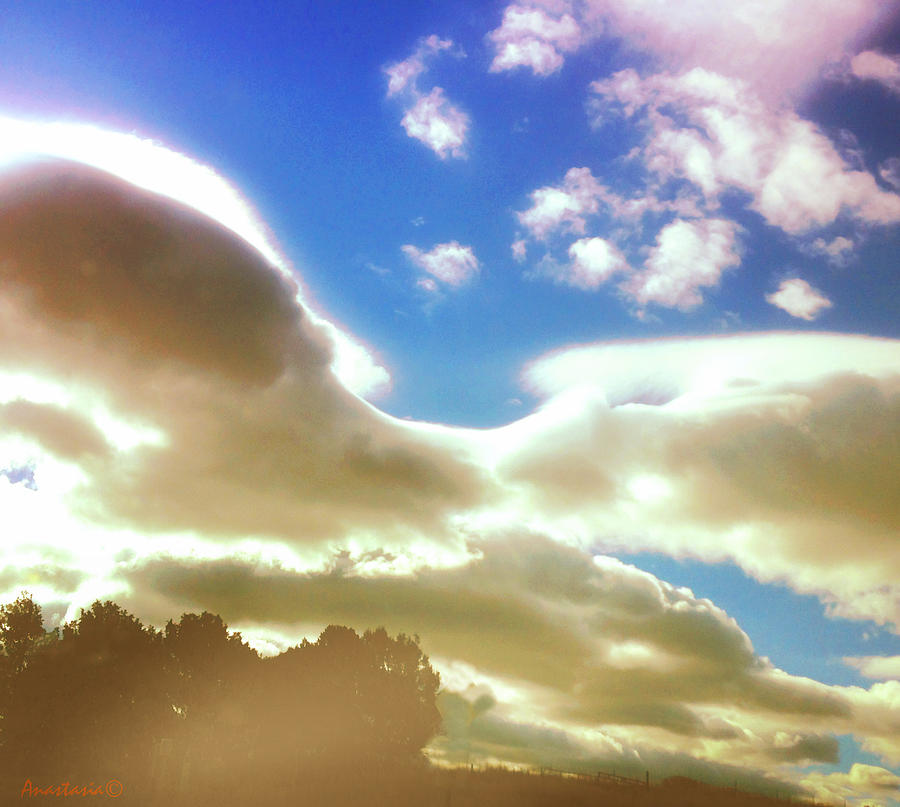Cloud Drama Over Sangre de Cristos Photograph by Anastasia Savage Ealy