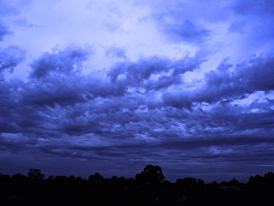 Cloudy Dusk Photograph by Mark Blauhoefer