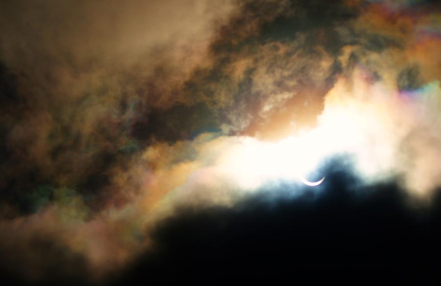 Sony A580 Photograph - Cloud Eclipse by Nik Watt