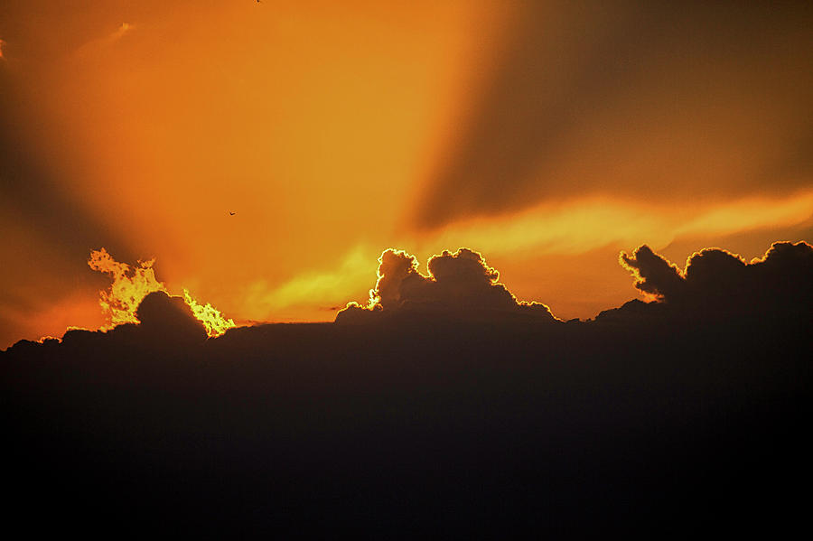 Cloud Fire Photograph by Jim Bunstock