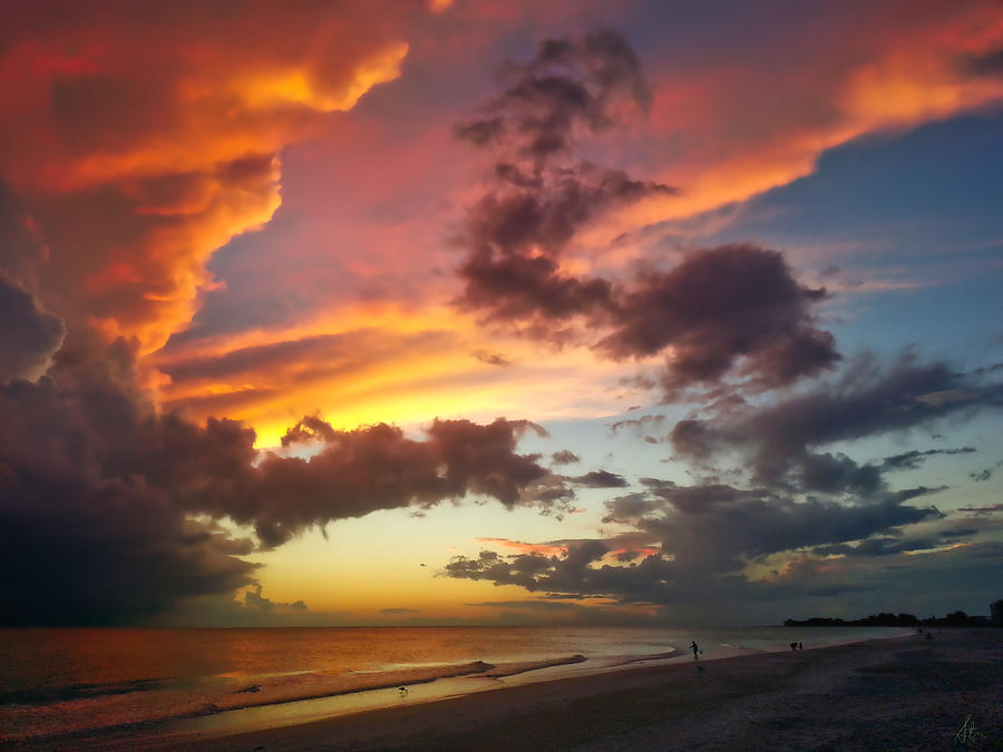 Cloud Photograph - Cloud Fire by Stuart Smith Cloud Photograph - Cloud Fire by Stuart Smith