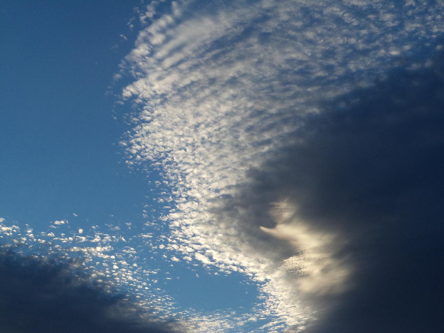 Cloud Formation Three Photograph by Krystyna Spink