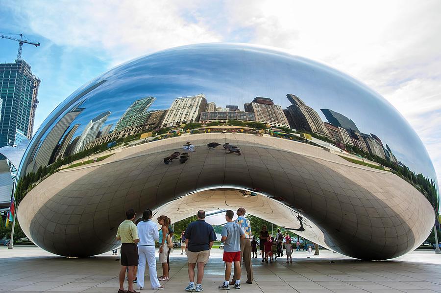 Cloud Gate Aka Chicago Bean Photograph by NaturesPix