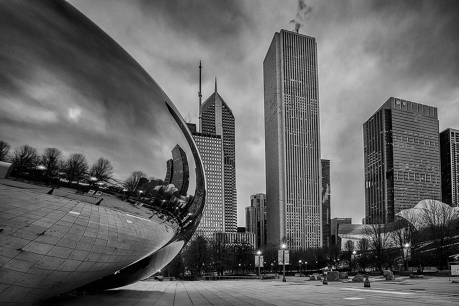 Cloud Gate Photograph by Andrew Soundarajan