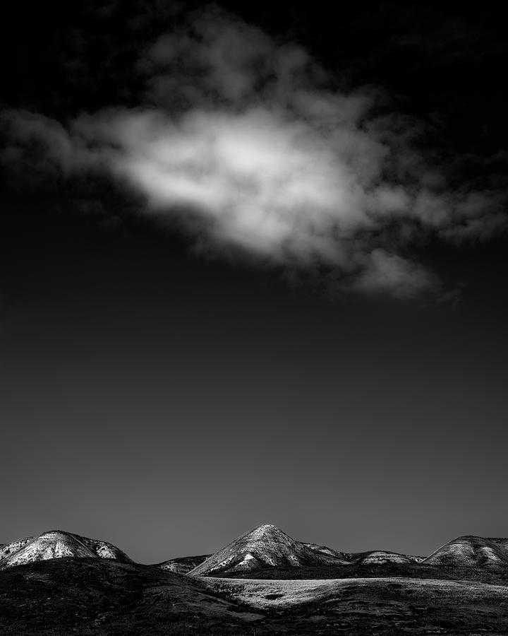 California Photograph - Cloud over Carrizo BW by Joseph Smith California Photograph - Cloud over Carrizo BW by Joseph Smith