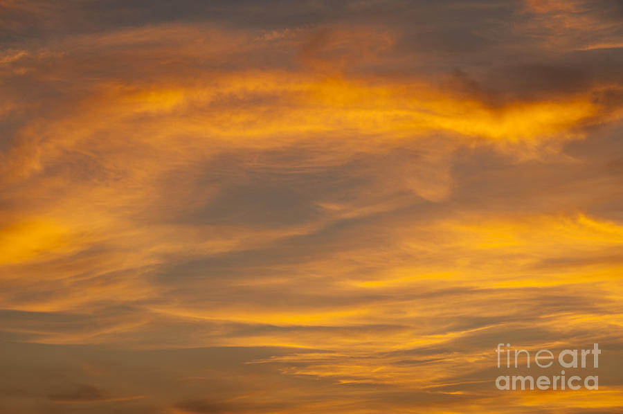 Cloud Patterns Photograph by Jim Corwin