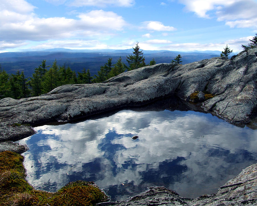 Cloud Pool on Borestone Mountain Photograph by Diana Ludwig
