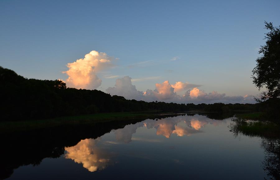 Cloud Reflections in Sarasota Photograph by Patricia Twardzik