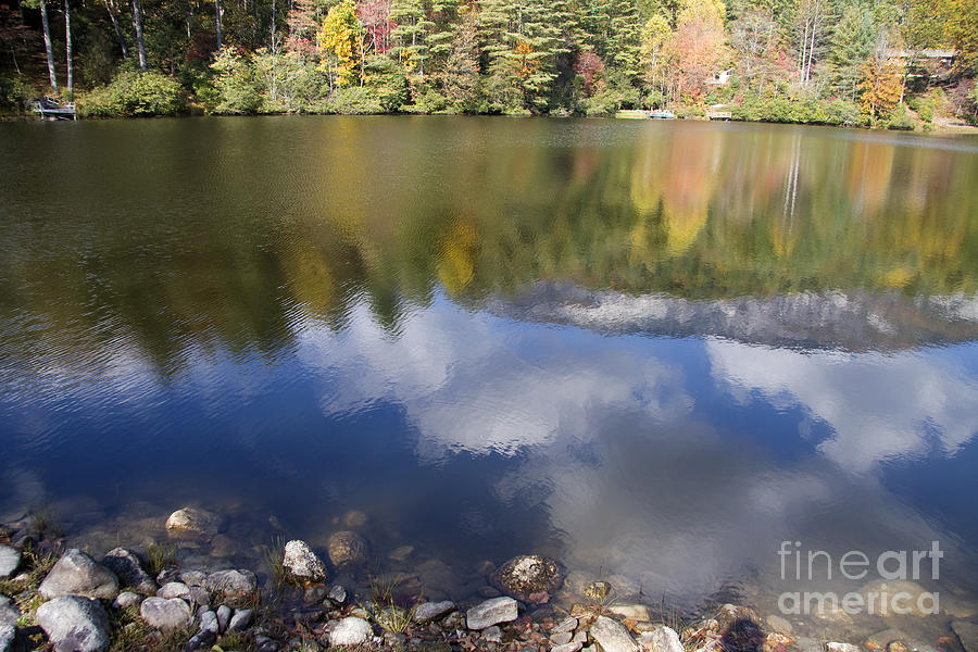 Cloud Reflections Photograph by Jill Lang