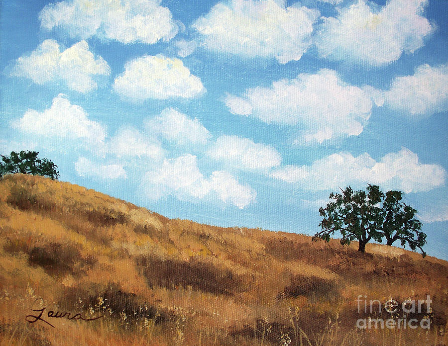 Cloud Shadows Painting by Laura Iverson