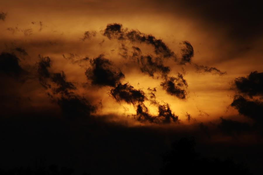 Cloud Silhouette Photograph by Karen Silvestri | Fine Art America