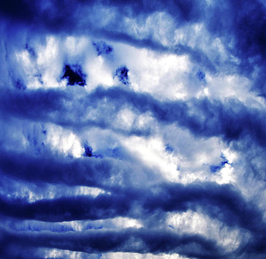 Cloud Striations Photograph