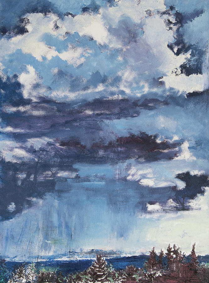 Landscape Painting - Cloud Study by Craig Newland