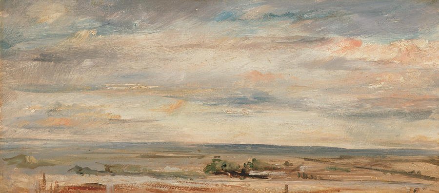 Cloud Study Early Morning Painting by John Constable