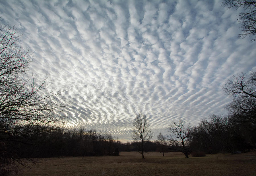 Nature Photograph - Cloud Symmetry by Joel Wolverton