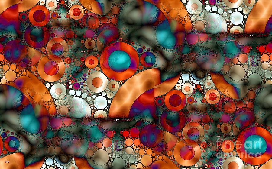 Cloud with Circles Digital Art by Ronald Bissett