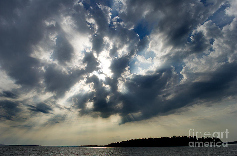 Cloudburst Photograph by Skip Willits