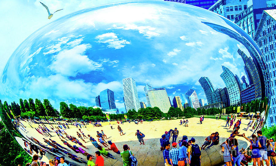 Cloudgate, Chicago Photograph by Vito Palmisano - Pixels