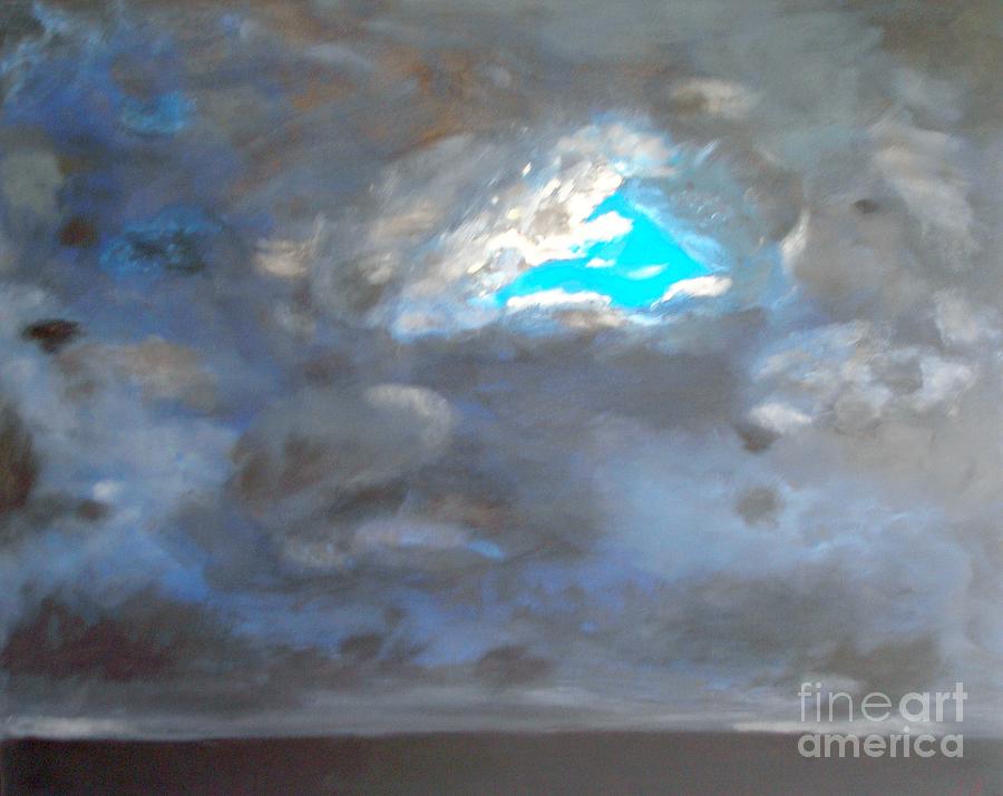 Cloudhole Painting by Pilbri Britta Neumaerker