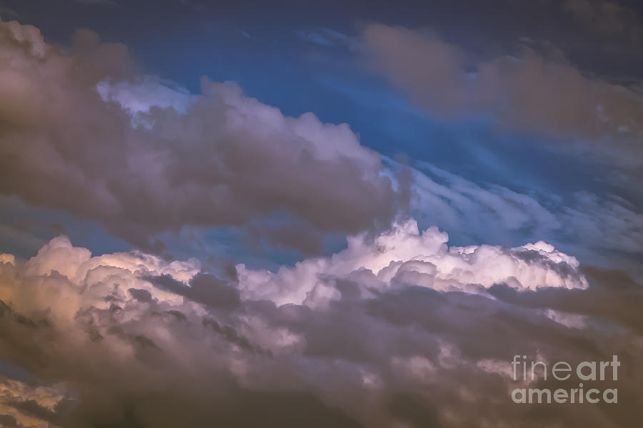 Abstract Photograph - Clouds 1 by Claudia M Photography