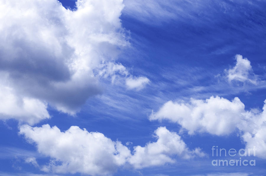 Clouds 2 Photograph by Frances Ann Hattier