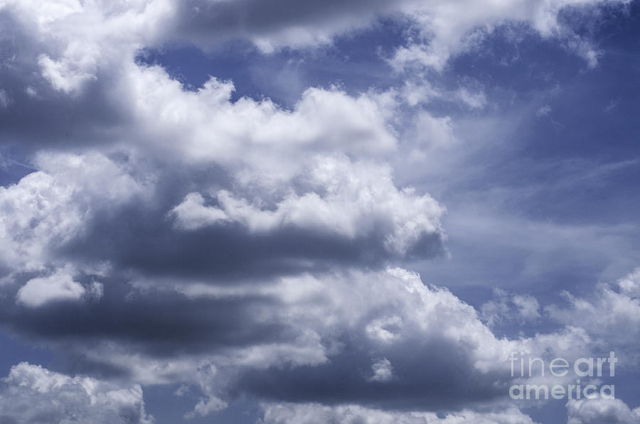 Clouds 3 Photograph by Frances Ann Hattier