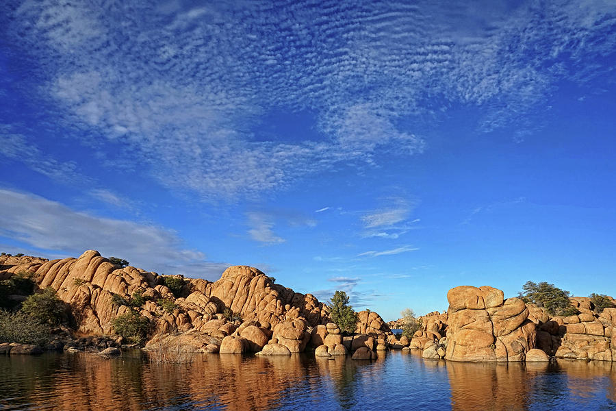 Clouds Above Watson Lake Photograph by Theo OConnor