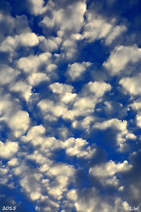 Clouds Abstract Photograph by Lisa Wooten