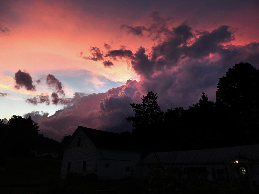 Clouds After the Storm Photograph by Nancy Griswold