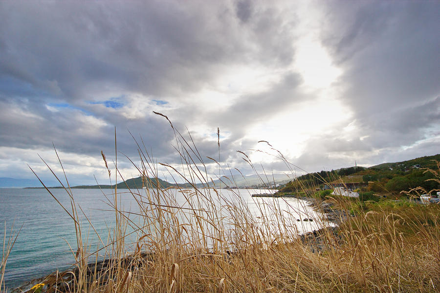 Clouds Are Gathering Over The Coast Near Harstad Photograph
