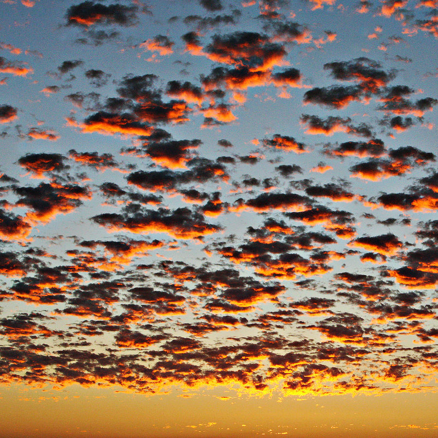 Clouds at Sunset Photograph by Art Block Collections