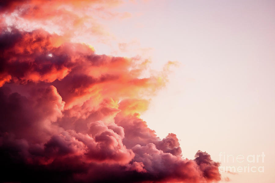 Clouds at Sunset No. 7 Photograph by Kevin Gladwell