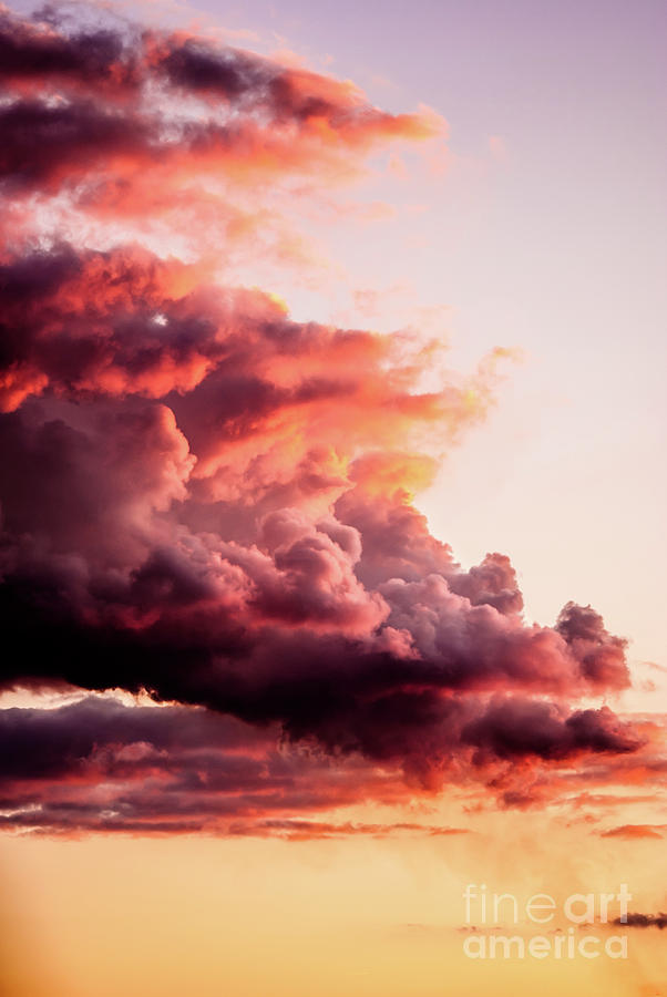 Clouds at Sunset No. 8 Photograph by Kevin Gladwell