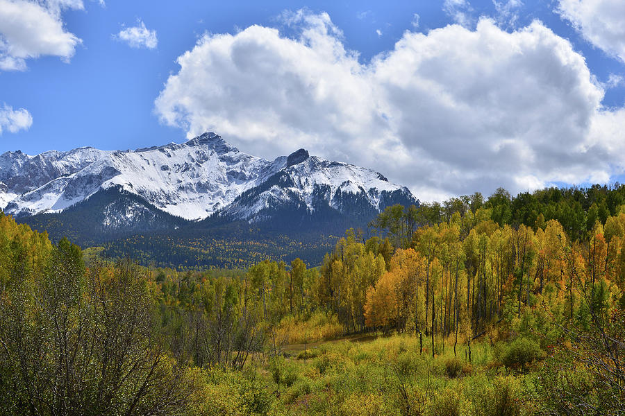 Clouds Build over San Juan Mountains Photograph by Ray Mathis