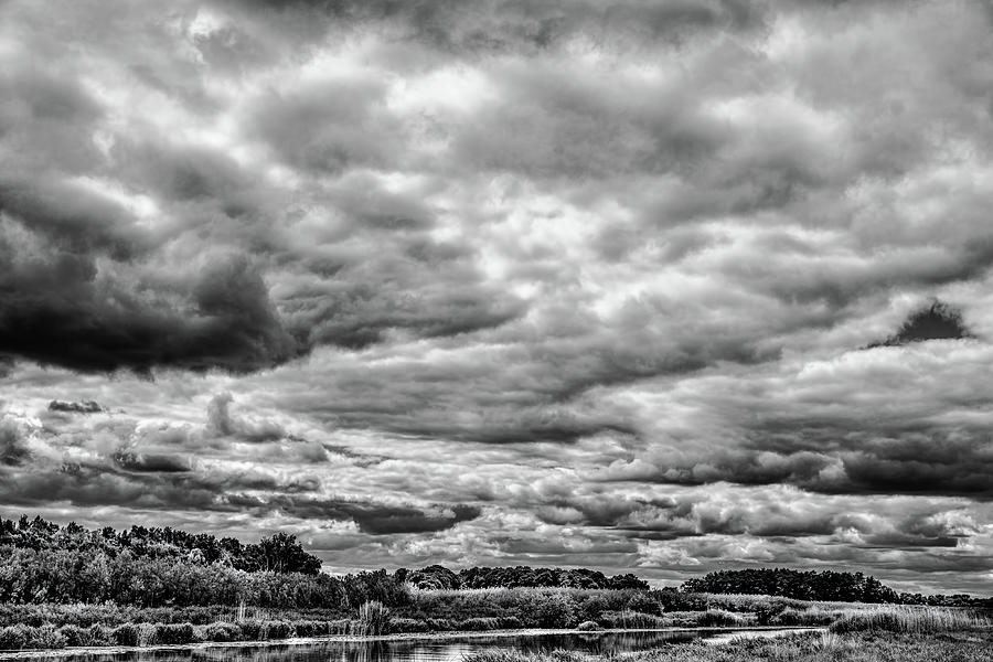 Clouds dyarna June 2016 BW.  Photograph by Leif Sohlman