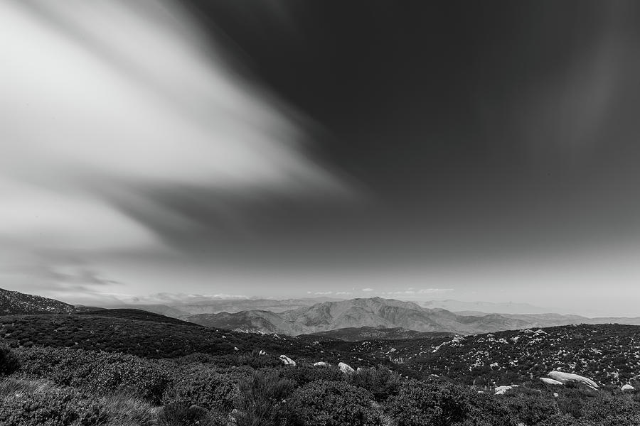 Black And White Photograph - Clouds Edge by TM Schultze