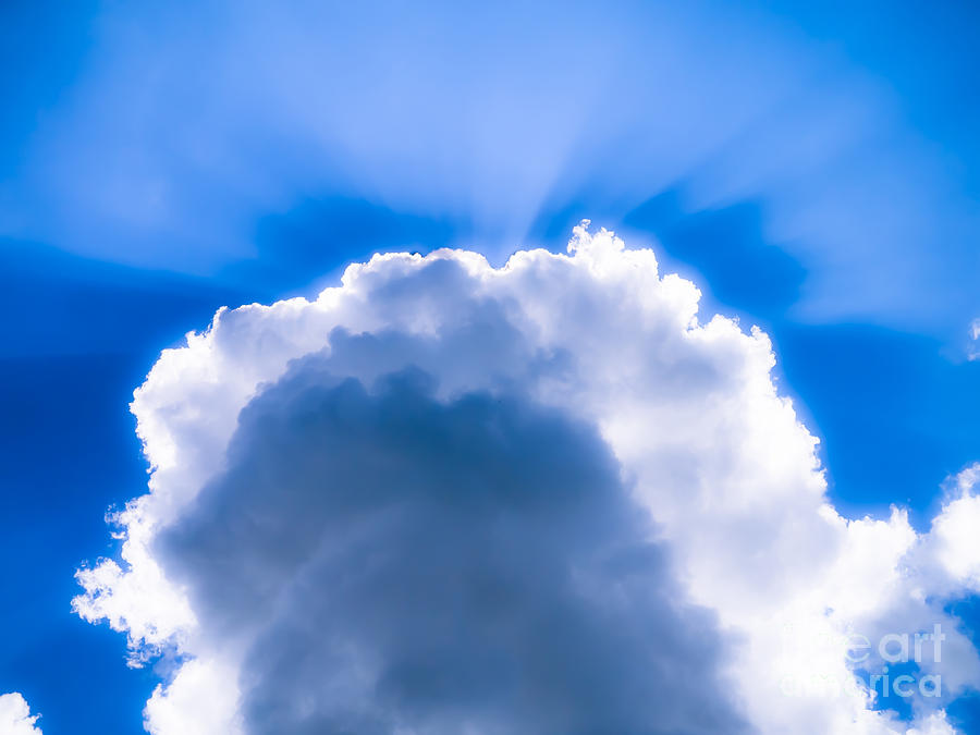 Inspirational Photograph - Clouds by Edward Fielding