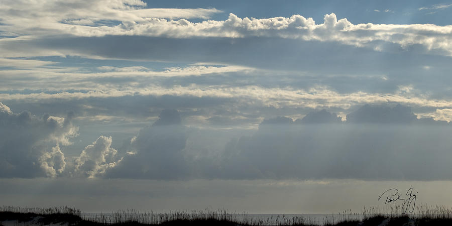 Clouds Gulf Shores Alabama Photograph by Paul Gaj