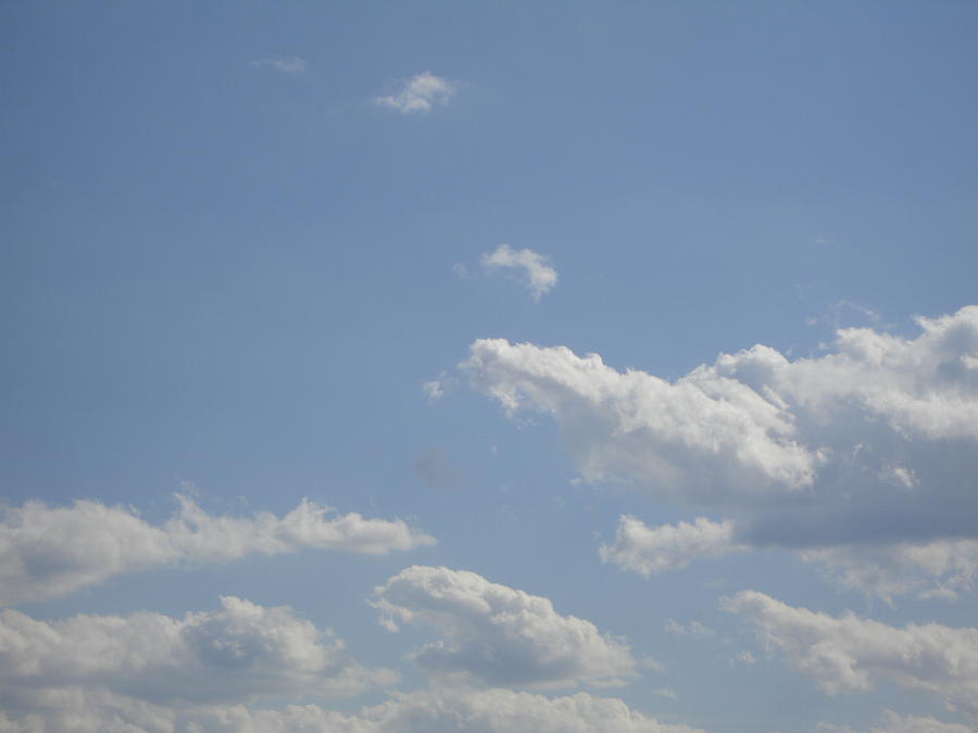 Clouds Photograph - Clouds In The Sky Two by Daniel Henning