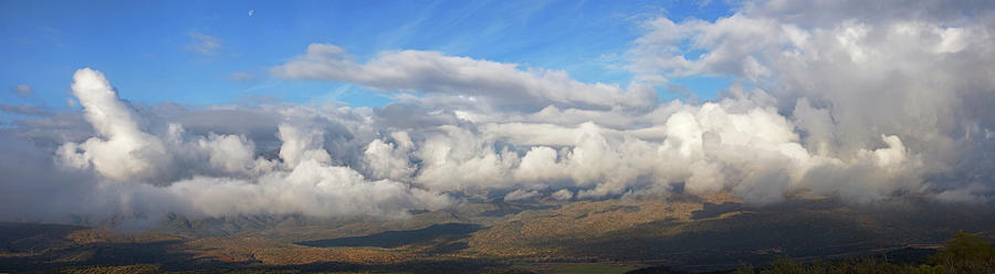 Clouds in the Valley Photograph by Leda Robertson