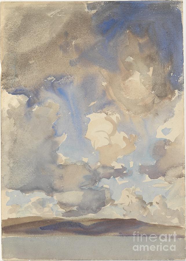 John Singer Sargent Painting - Clouds by Celestial Images