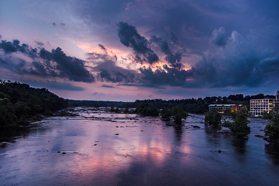 Clouds Moving Over Hollywood Photograph by Chris Marcussen - Pixels