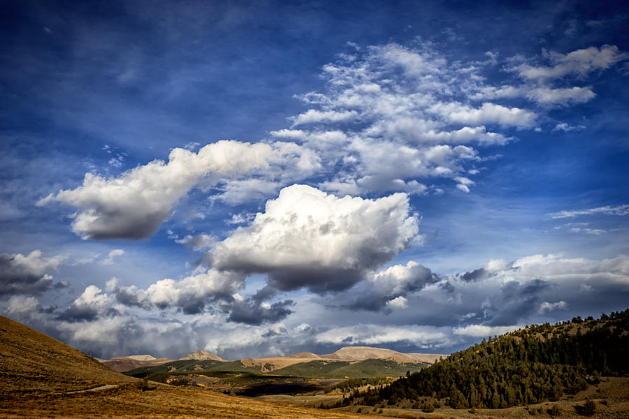 Clouds near Leadville Colorado DSC06788 Photograph by Greg Kluempers