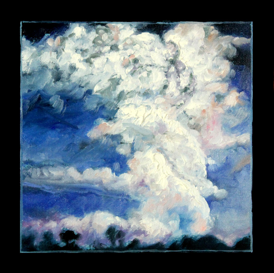 Clouds Number Eleven Painting by John Lautermilch