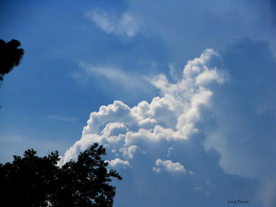 Clouds of Art Photograph by Greg Patzer