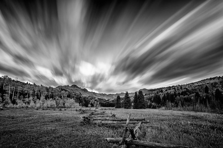Black And White Photograph - Clouds of Colorado by Jon Glaser
