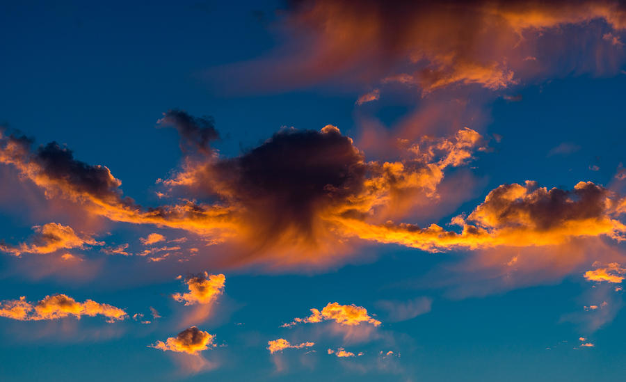 Clouds of Sunset Photograph by Tommy Farnsworth