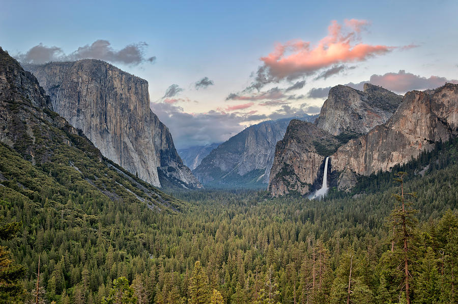 Clouds Over A Valley, Yosemite Valley Photograph by Panoramic Images