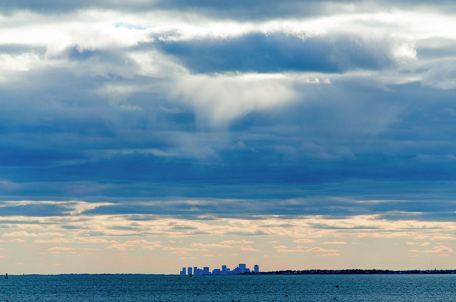 Surf Over Boston Photograph by Matt Cegelis